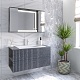 Stella Polare Мебель для ванной Дэрри 100 подвесная бетон/цемент – фотография-14